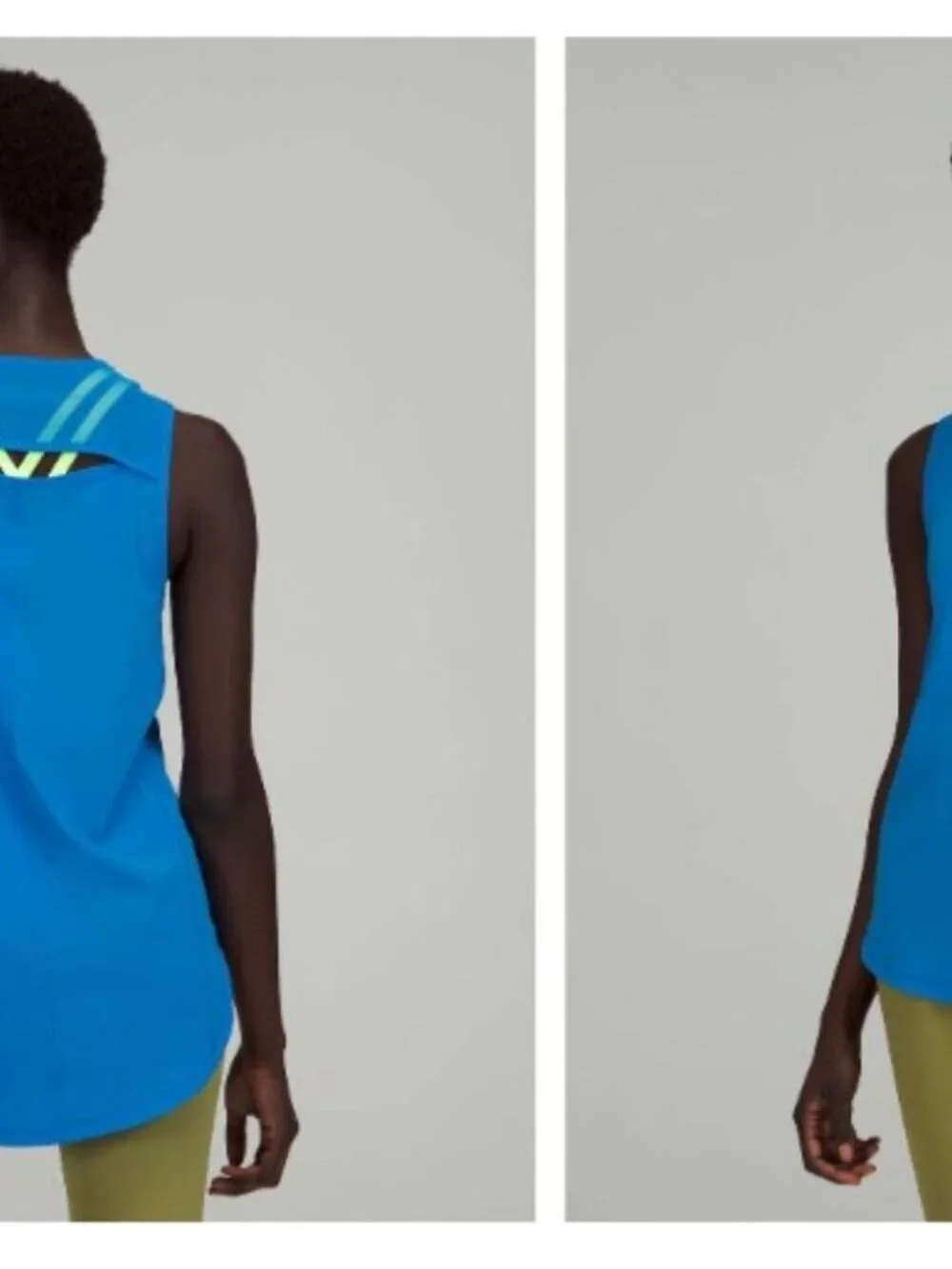 Lululemon Sculpt Tank Top Color Poolside Size 6